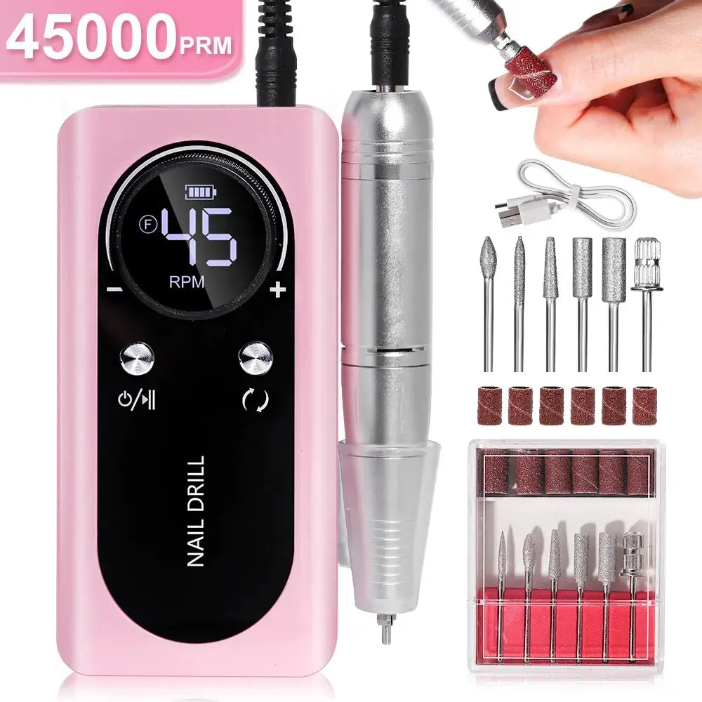 Professional Electric Portable Nail Drill Machine