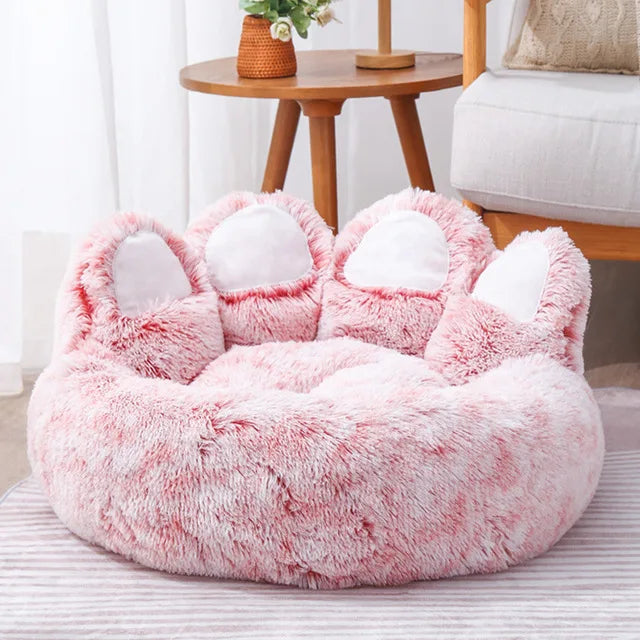 Cute Bear Paw Shaped Pet Bed