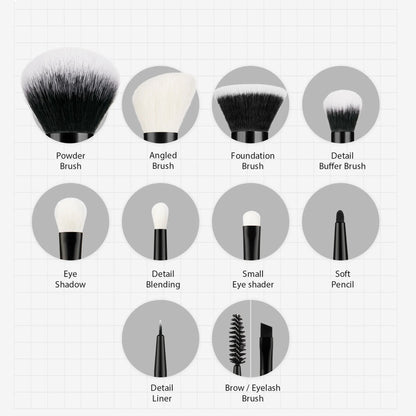 Jessup Makeup Brushes Set