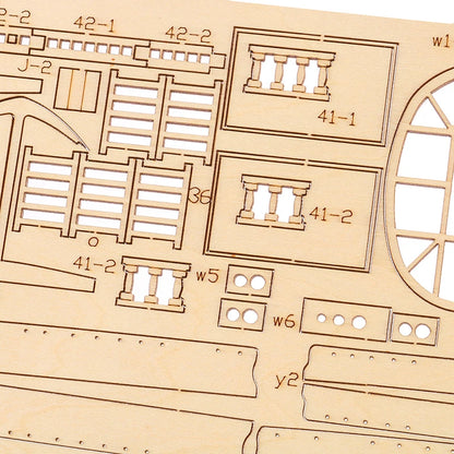 Handmade prefabricated ship