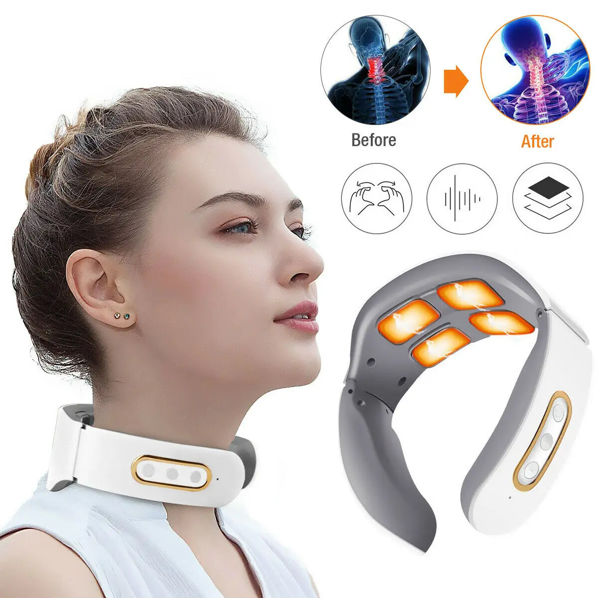 Electric Neck Pulse Massager