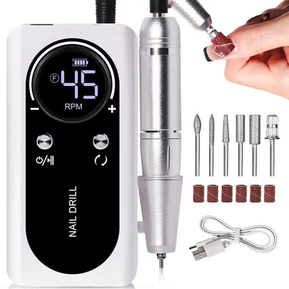Professional Electric Portable Nail Drill Machine