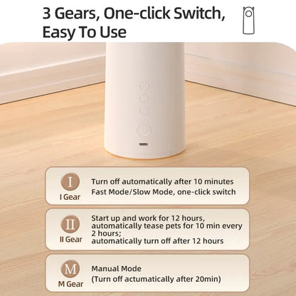 Automatic interactive cat toy