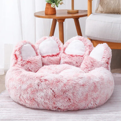 Cute Bear Paw Shaped Pet Bed