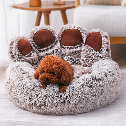 Cute Bear Paw Shaped Pet Bed