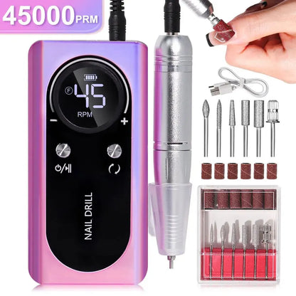 Professional Electric Portable Nail Drill Machine