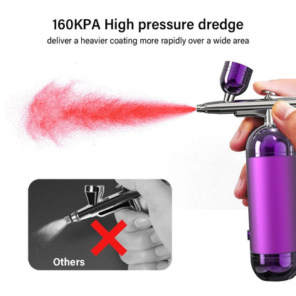 Airbrush Nail with Portable Compressor Kit