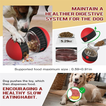 Interactive Rolling Ball Dog Toy