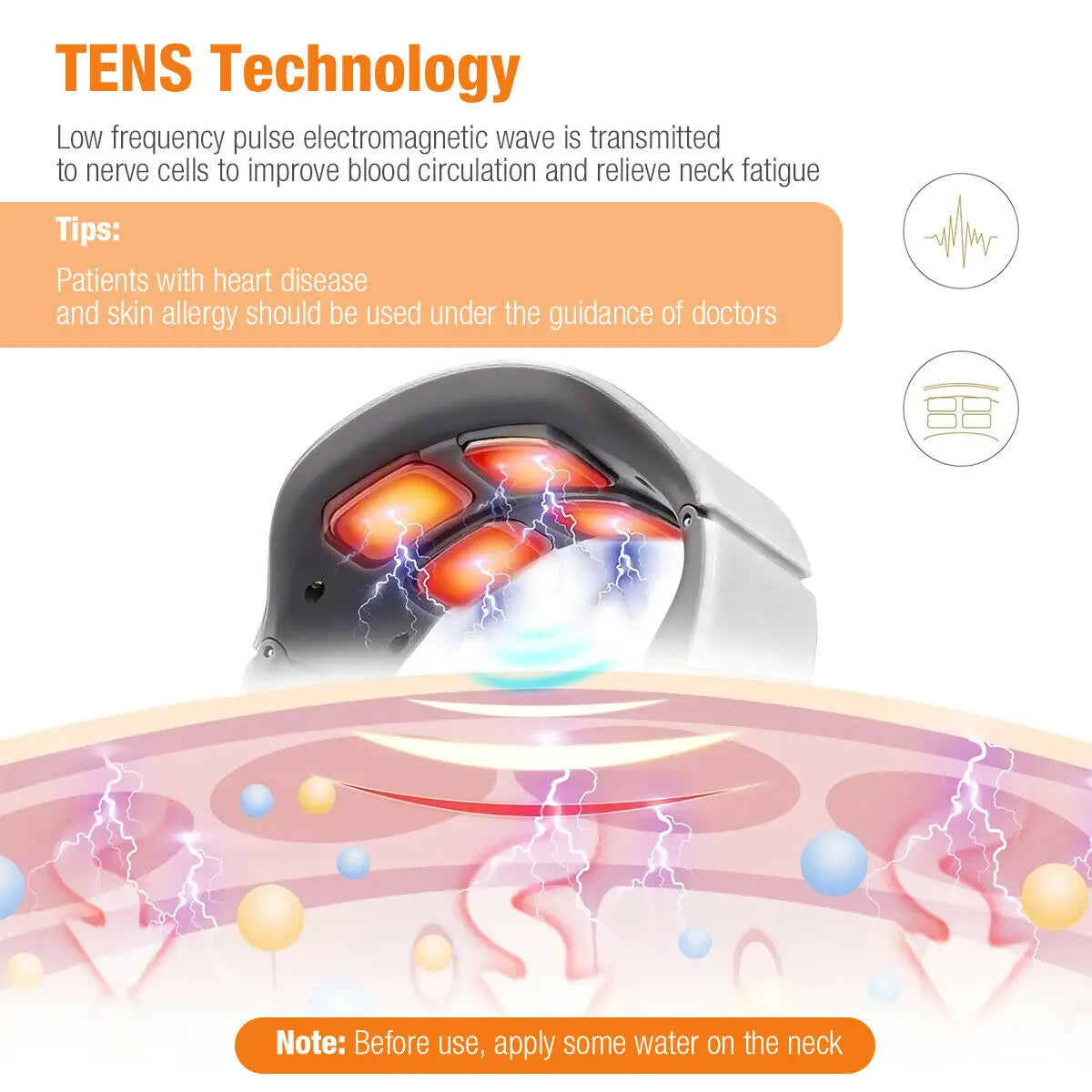 Electric Neck Pulse Massager