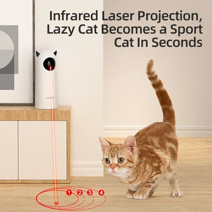 Automatic interactive cat toy