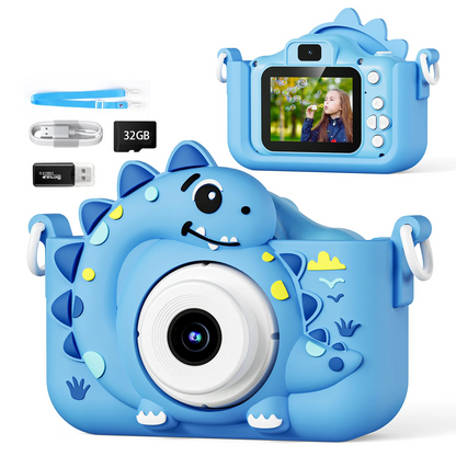 Dinosaur Kids Digital Camera with 32GB